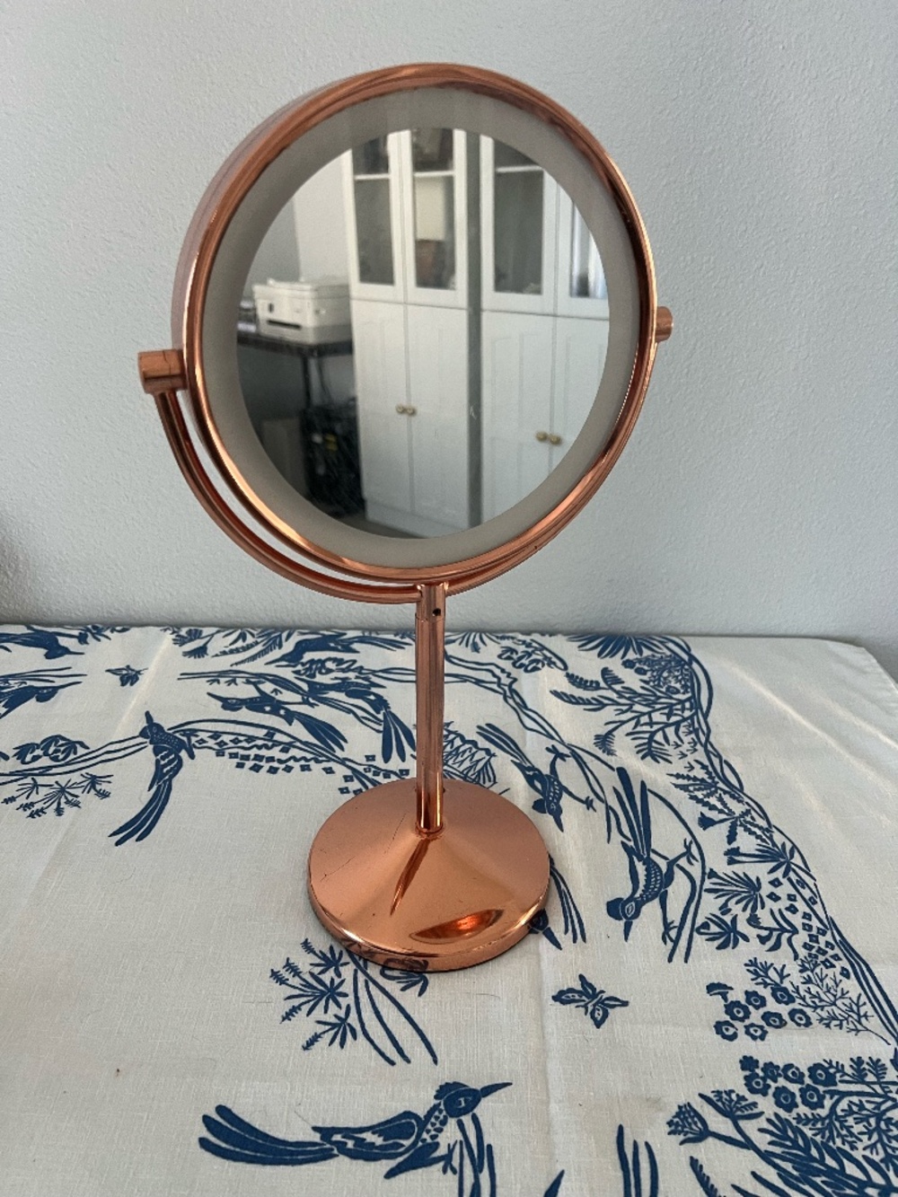 McNairy Lighted Magnifying Makeup Mirror By Wrought Studio, Originally $75+